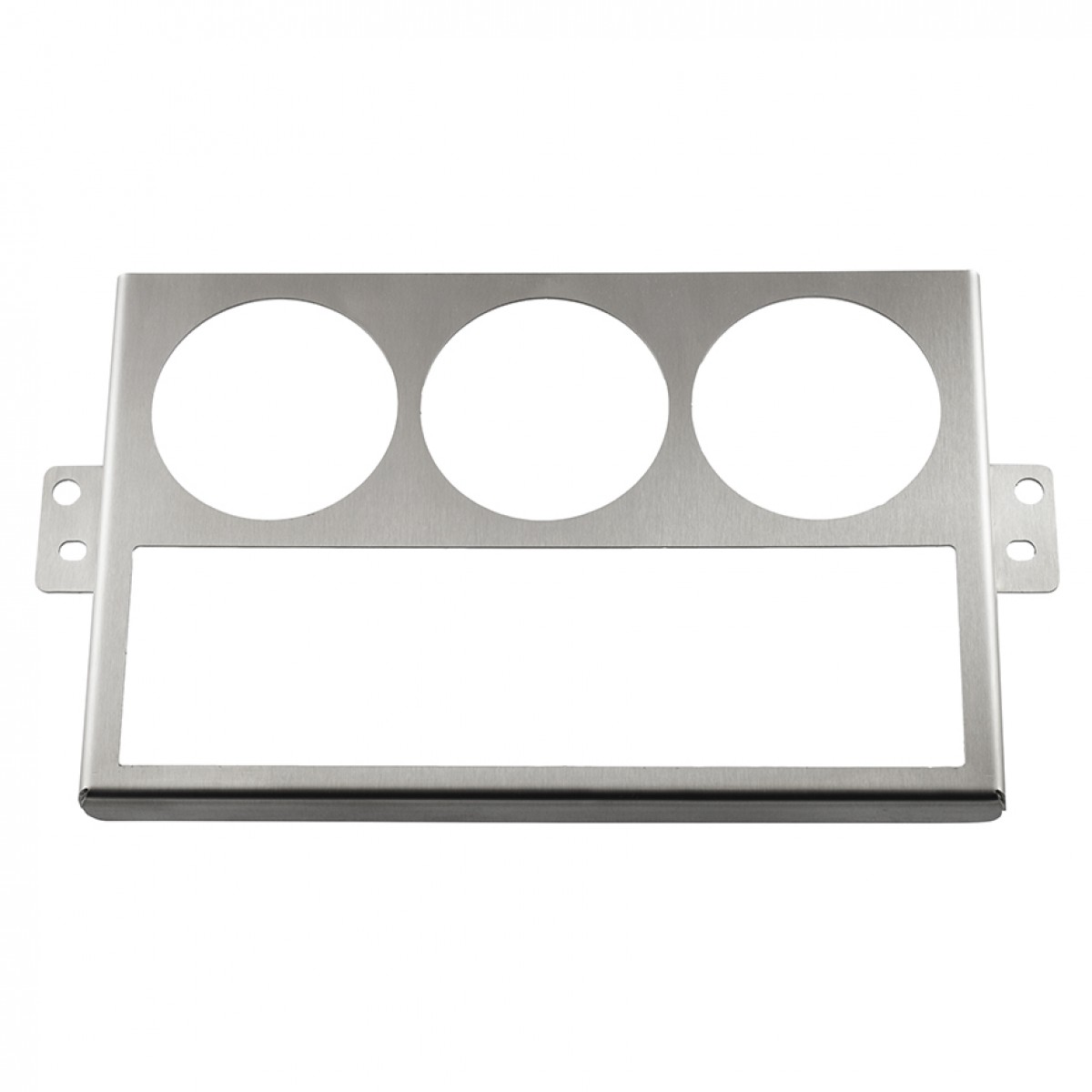 MK2/NB Stainless Radio Cage with 3x52mm Gauge Cut Outs